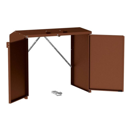 ABRI CONTENEUR MATERA  SANS TÔLE DE FOND