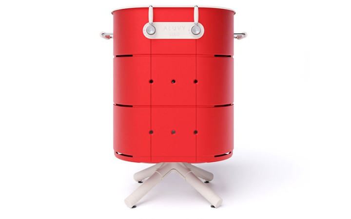 BARBECUE A GAZ LULU 
AMENAGEMENT DESIGN POUR REPAS EXTERIEUR DANS ESPACE PUBLIC