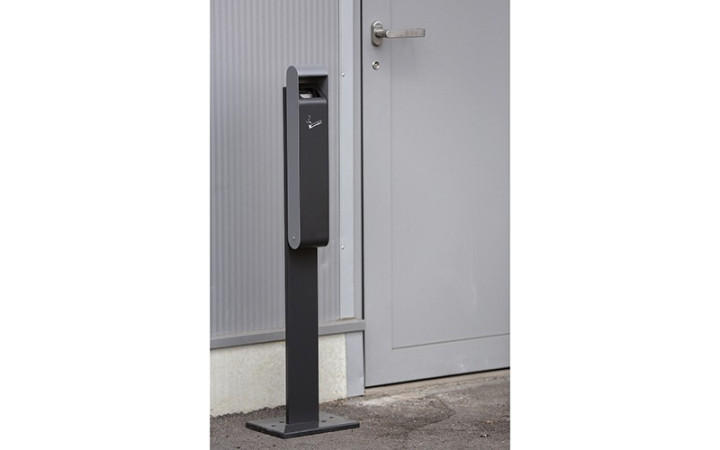 CENDRIER VULO SUR PIED