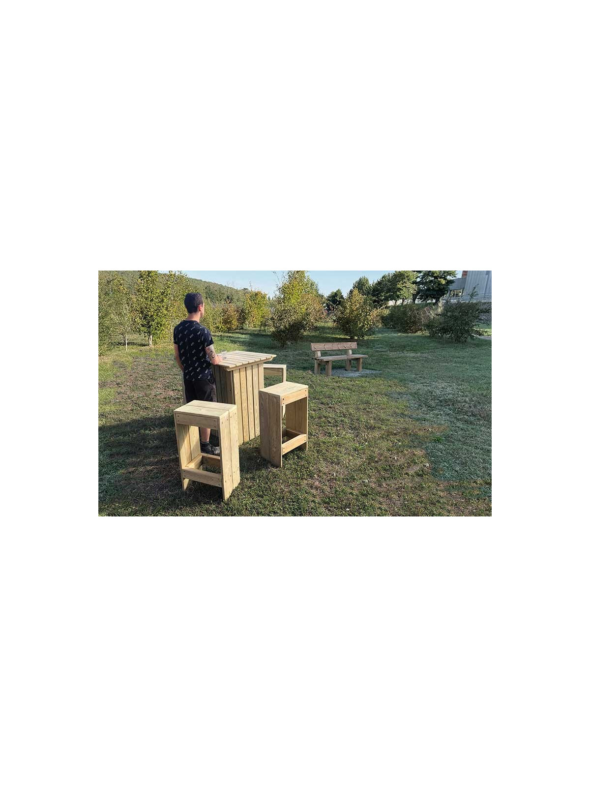 TABOURET GUINGUETTE PARTY