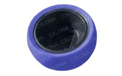 Pot de fleur design sphere mini en polyéthylène pour collectivité