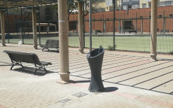 Fontaine extérieure Sacha double robinet