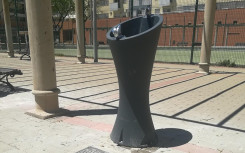 Fontaine extérieure Sacha double robinet