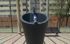 Fontaine extérieure Sacha double robinet