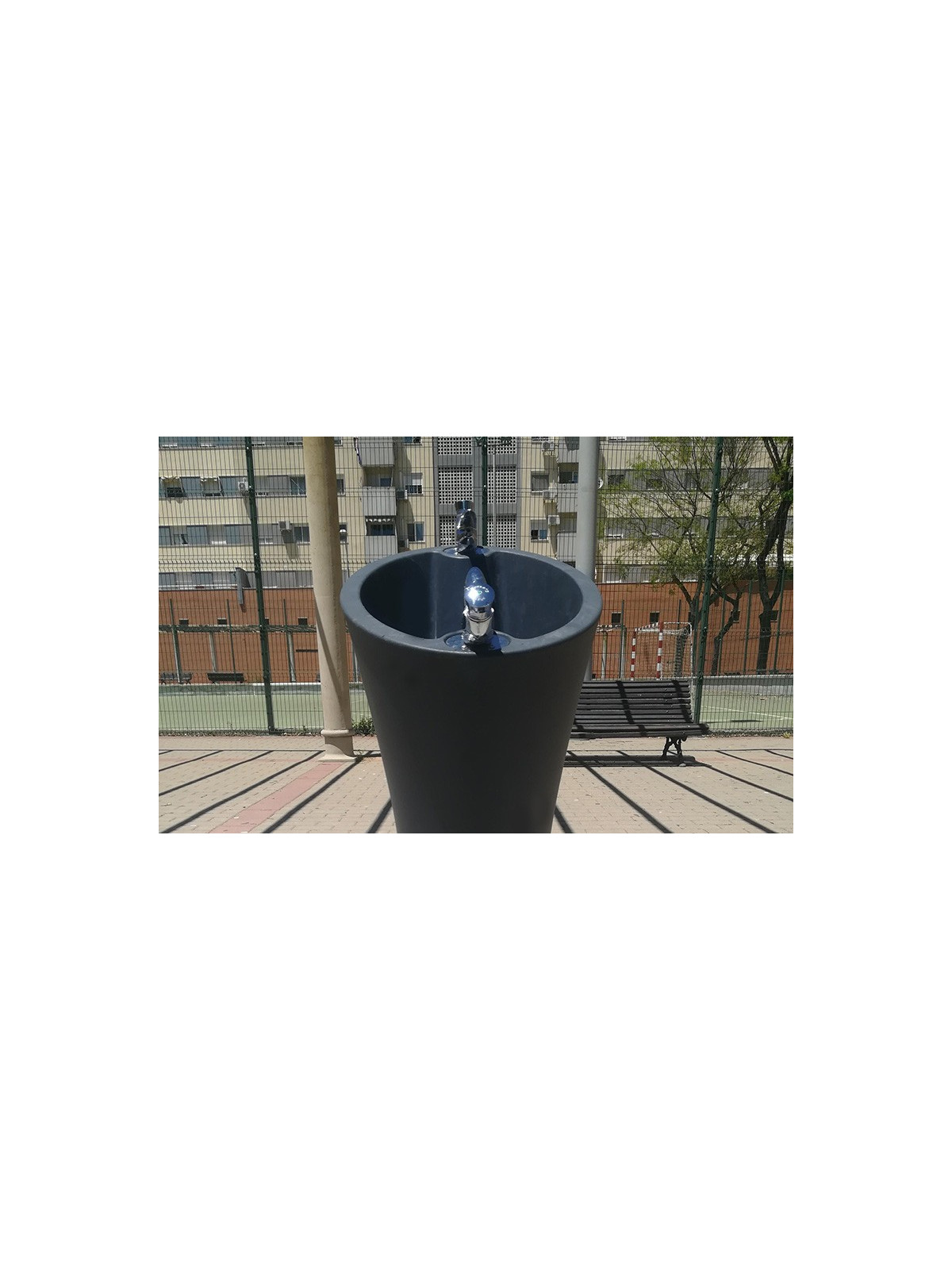 Fontaine extérieure Sacha double robinet