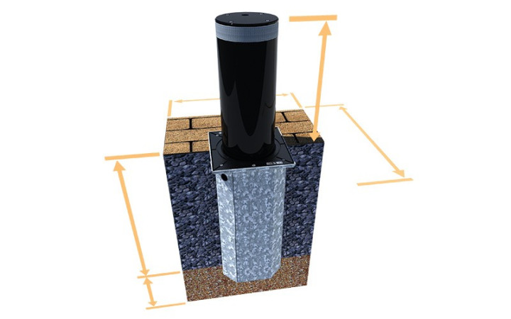 BORNE ESCAMOTABLE MÉCANIQUE SEMI AUTOMATIQUE
BORNE DE SÉCURITÉ POUR ESPACE URBAIN