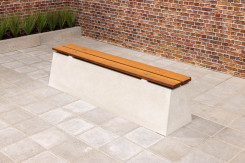 BETON NATUREL ET BOIS