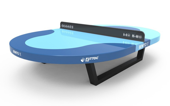 TABLE TEQBALL FUTTOC
TABLE INTÉRIEUR EXTERIEUR FOOT SUR TABLE ET TENNIS BALLON