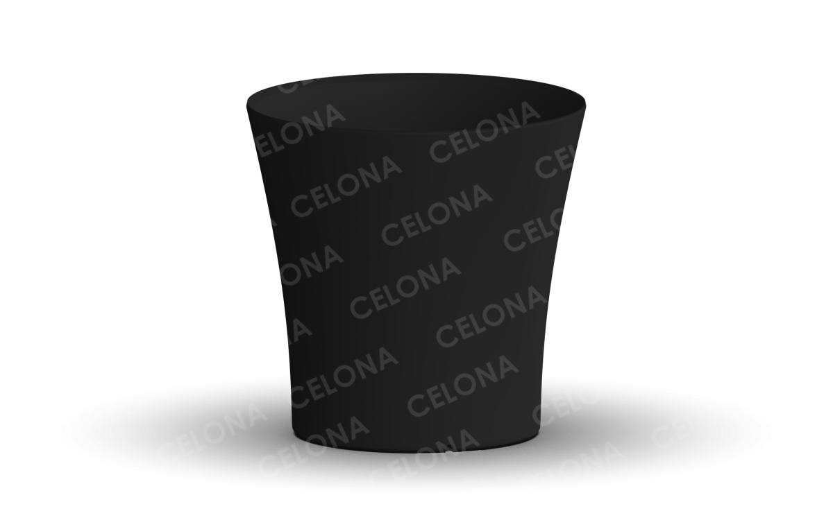 Pot vogue rond polyéthylène Ø800 mm avec réserve ideal pour plantes