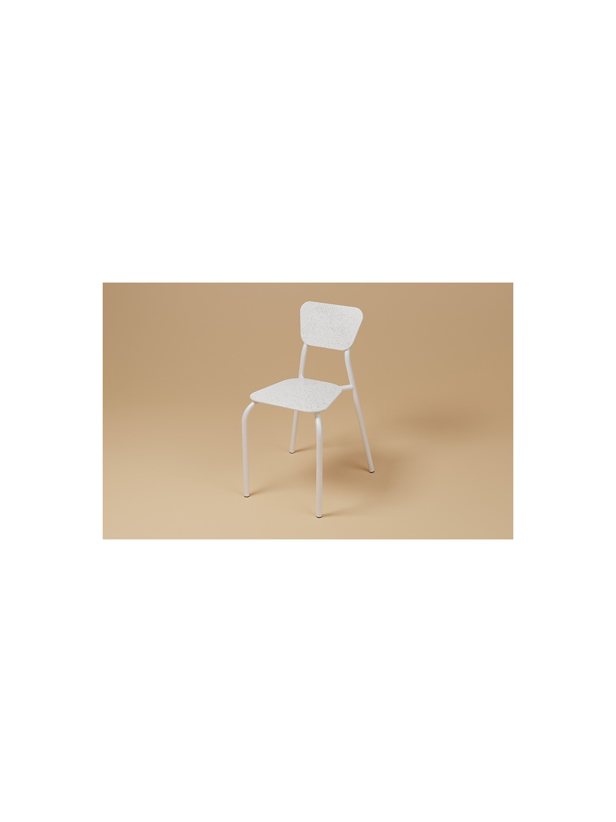 CHAISE MAHAUT BLANCHE
ASSISE EN PLASTIQUE RECYCLE
MOBILIER INTÉRIEUR POLYÉTHYLÈNE 100% RECYCLÉ