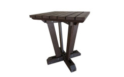 MANGE DEBOUT PLASTIQUE RECYCLE MARRON