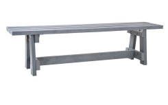 BANQUETTE PLASTIQUE RECYCLE lames plastique recyclé sans entretien