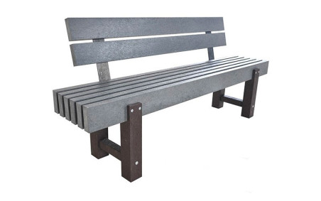 BANC DESIGN PLASTIQUE RECYCLE