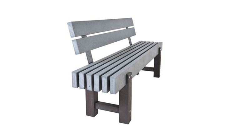 BANC DESIGN PLASTIQUE RECYCLE