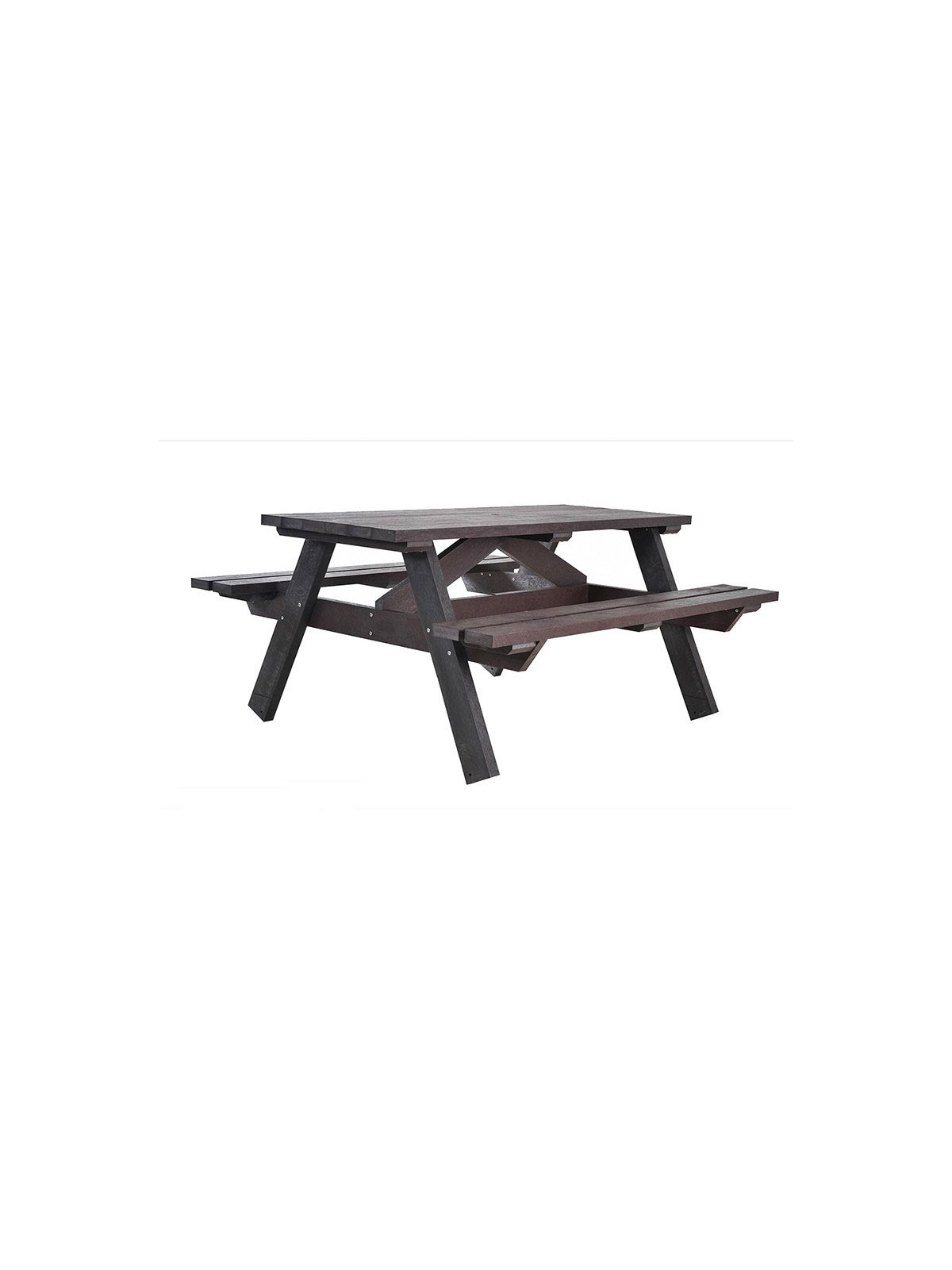 TABLE DE PIQUE NIQUE 6 LAMES PLASTIQUE RECYCLE