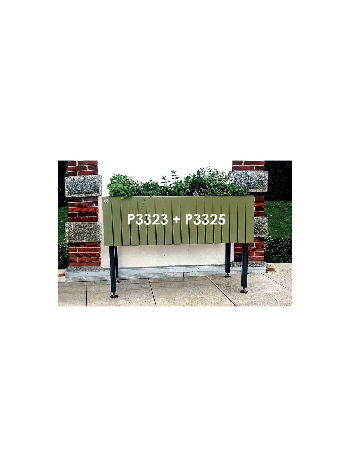 JARDINIÈRE PÉDAGOGIQUE RECTANGULAIRE OSLO 
JARDINIÈRE POUR ÉCOLE, CENTRE DE LOISIR OU COPROPRIÉTÉ