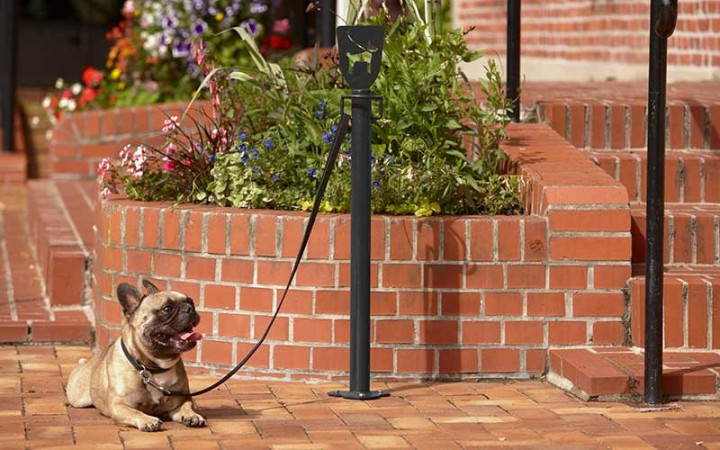 POTELET ACCROCHE LAISSE POUR CHIEN
POTELET CANIN POUR ESPACE EXTERIEUR