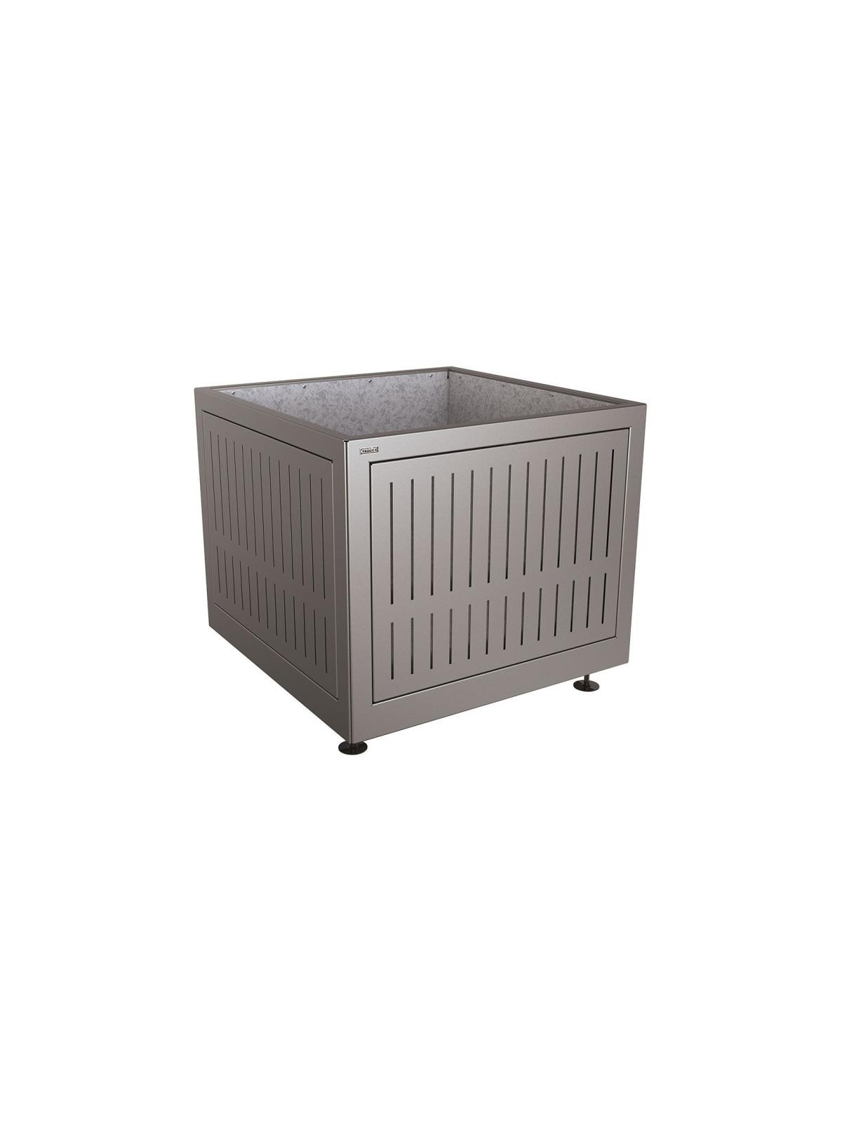 Bac a palmier ISAAC tout acier jardinière extérieure gros volume XXL