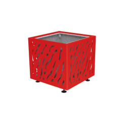 JARDINIERE JUSSAC BAC ACIER AVEC ANNEAUX
BAC A PALMIER DESIGN EN ACIER POUR ESPACE URBAIN