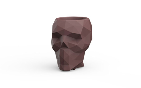 MINI POT ORIGAMI SQUELETTE 
POT DE FLEUR EN POLYETHYLENE DESIGN 
BAC A FLEUR INTERIEUR EXTERIEUR