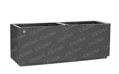 JARDINIERE SEPARATEUR D ESPACE EXTERIEUR 
JARDINIERE DESIGN POLYETHYLENE POUR TERRASSE EXTERIEURE