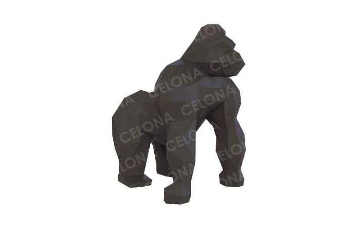 STATUE GÉANTE DE GORILLE
DÉCORATION INTÉRIEUR EXTERIEUR EN POLYÉTHYLÈNE DE SINGE