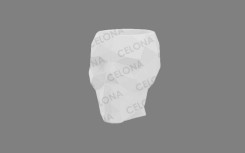 MINI POT ORIGAMI SQUELETTE 
POT DE FLEUR EN POLYETHYLENE DESIGN 
BAC A FLEUR INTERIEUR EXTERIEUR