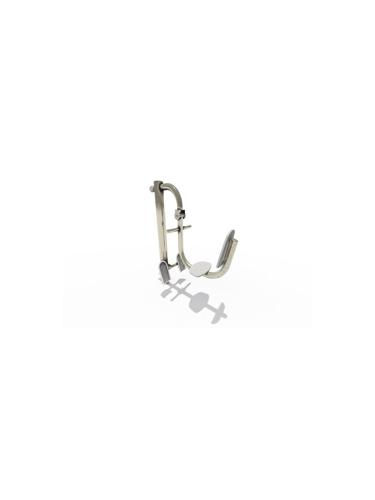 Module fitness press jambe et fessier, équipement sportif extérieur