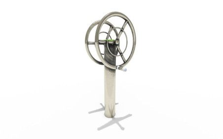 EQUIPEMENT FITNESS VOLANT DOUBLE PMR
STRUCTURE DE JEUX INCLUSIF POUR AIRE DE JEUX EXTÉRIEUR
MODULE FITNESS INCLUSIF