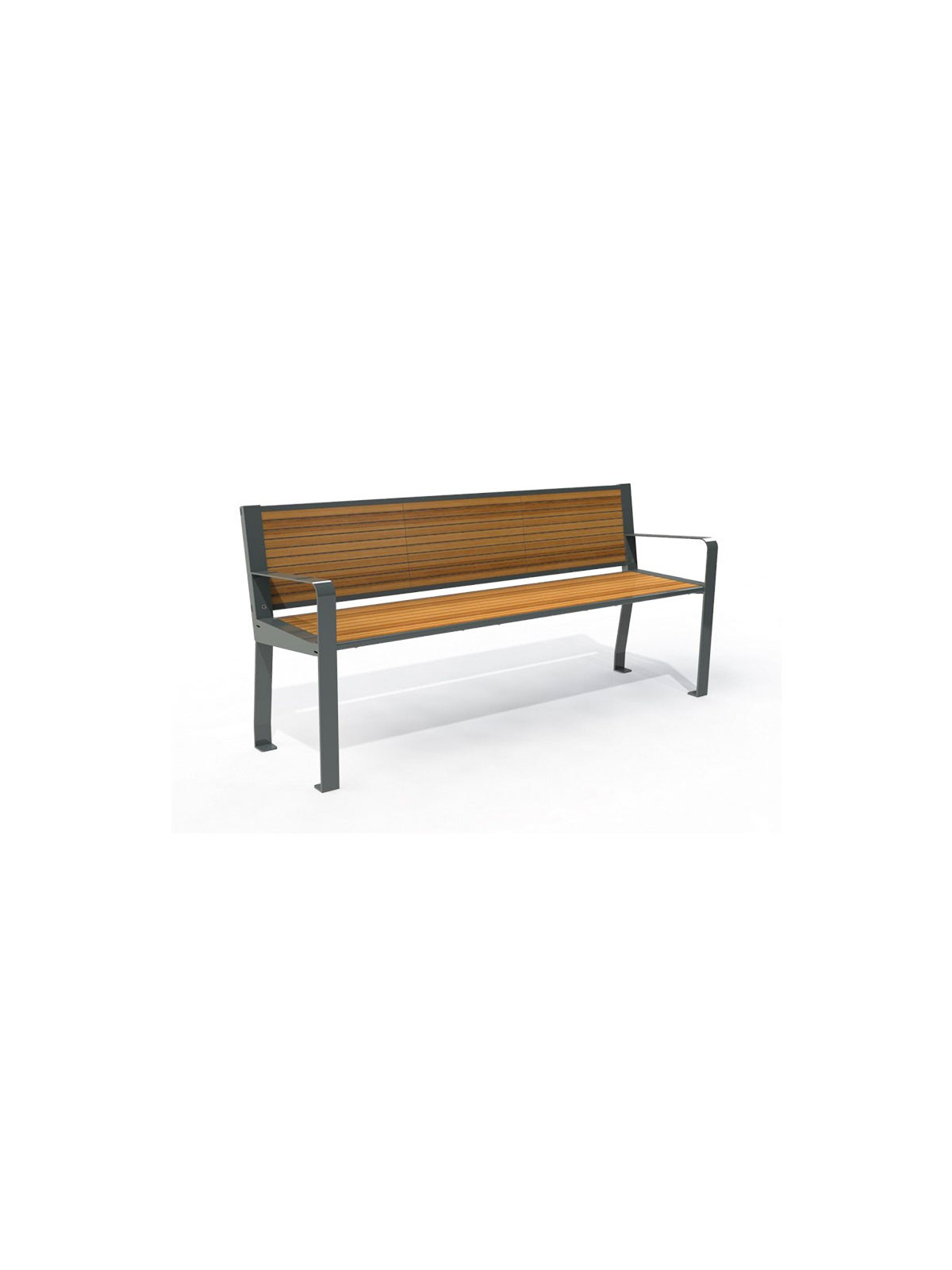 BANC EXTERIEUR LISERON EN ACIER ET COMPACT
MOBILIER URBAIN DESIGN ACIER ET HPL