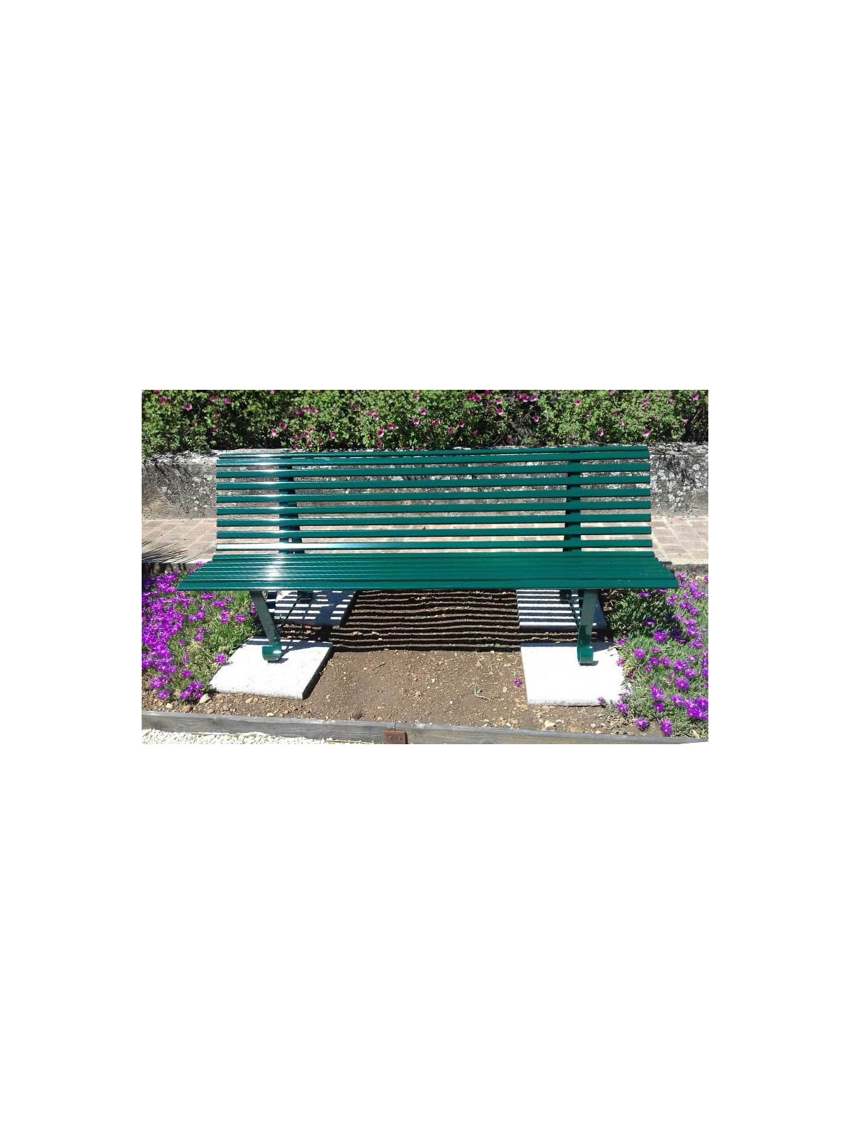 BANC ASCO LONGUEUR 1950 mm VERT RAL 6005
BANC MOBILIER POUR COLLECTIVITÉ
BANC MOBILIER URBAIN POUR ESPACE VERT PUBLIC