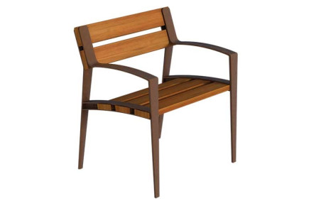 FAUTEUIL URBAIN BOIS ET FONTE OSTRA
MOBILIER URBAIN MODERNE POUR ESPACE PUBLIC EXTERIEUR