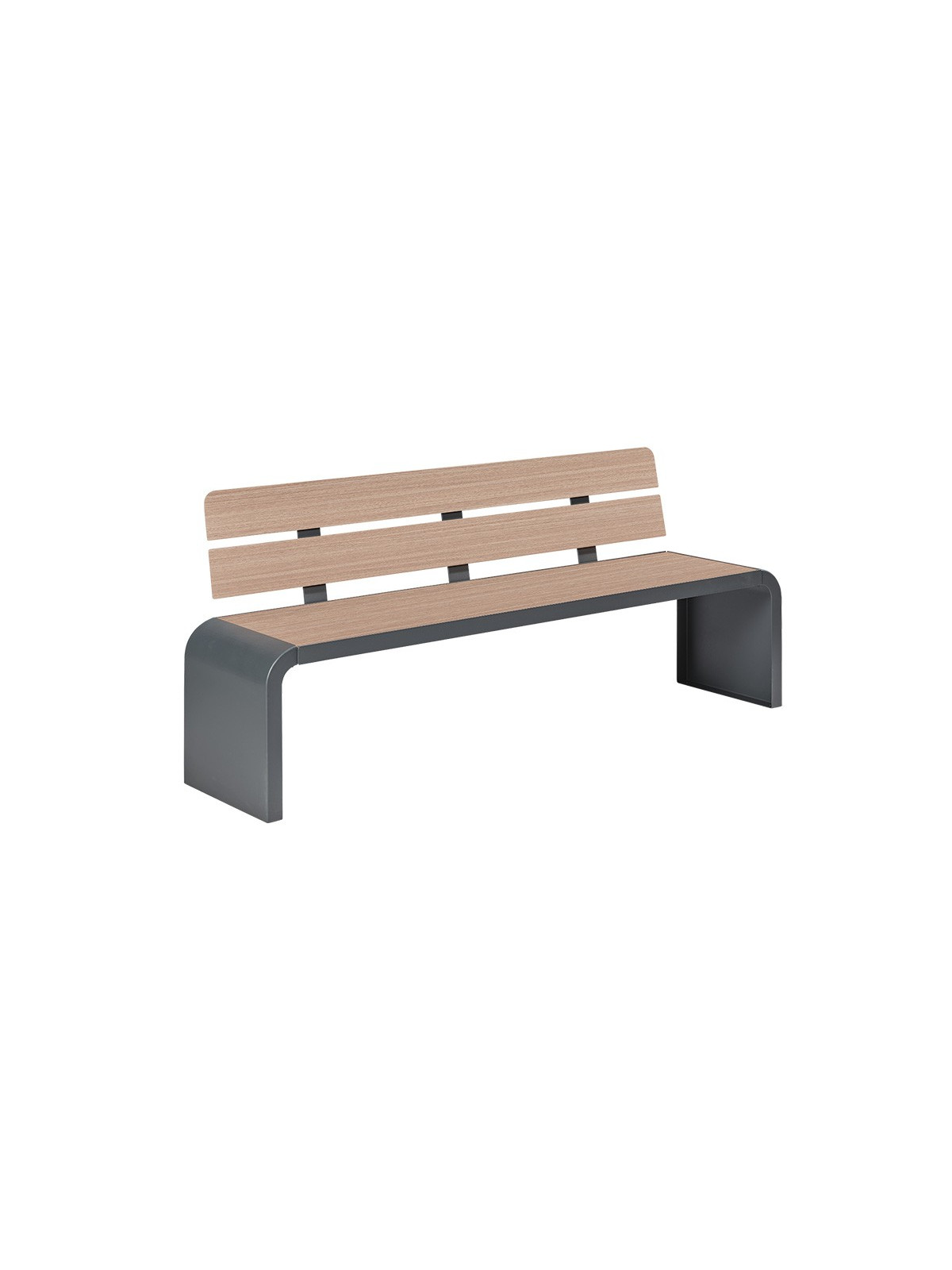 BANC PUBLIC MODERNE ACIER ET BOIS COMPACT
MOBILIER URBAIN FRANÇAIS POUR COLLECTIVITÉ ET PROFESSIONNEL