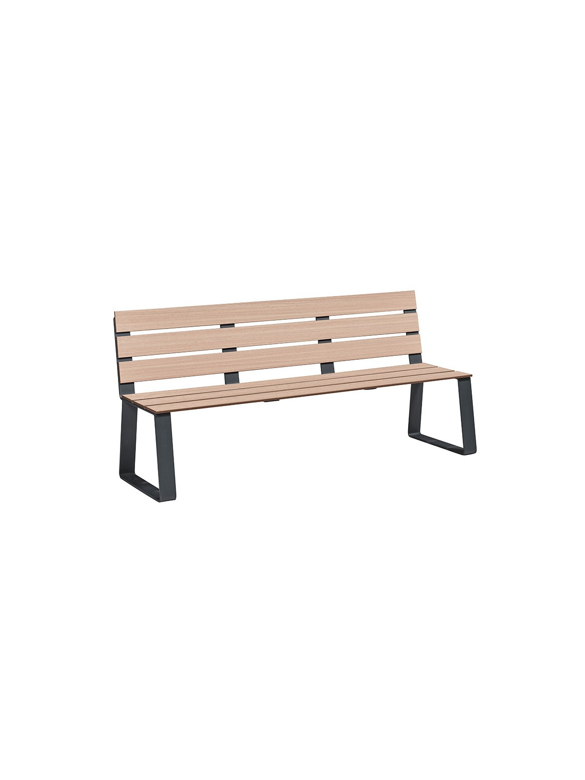 BANC MODERNE EXTÉRIEUR PAYSAGISTE ENTREPRISE ET COLLECTIVITÉ
BANC DE VILLE KIMI EN ACIER ET BOIS COMPACT