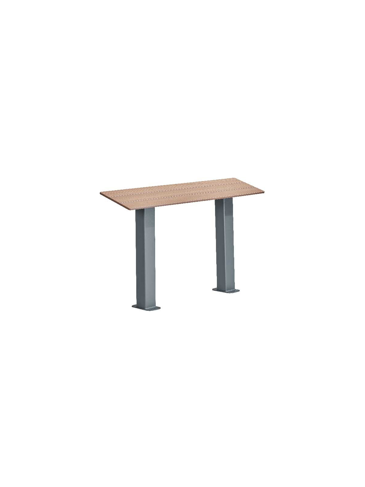 ASSIS DEBOUT TANNE ACIER ET BOIS COMPACT
MOBILIER URBAIN POUR ARRÊT DE BUS OU ESPACE PUBLIC
ASSIS DEBOUT DESIGN ET MODERNE