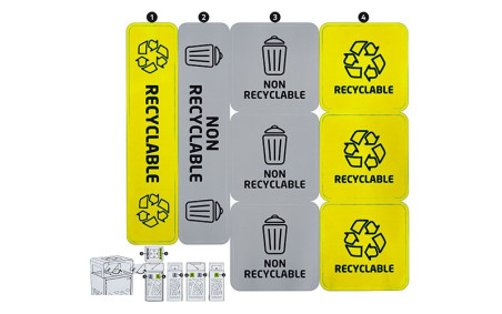 PLANCHE SIGNALETIQUE POUR CORBEILLE FLORY