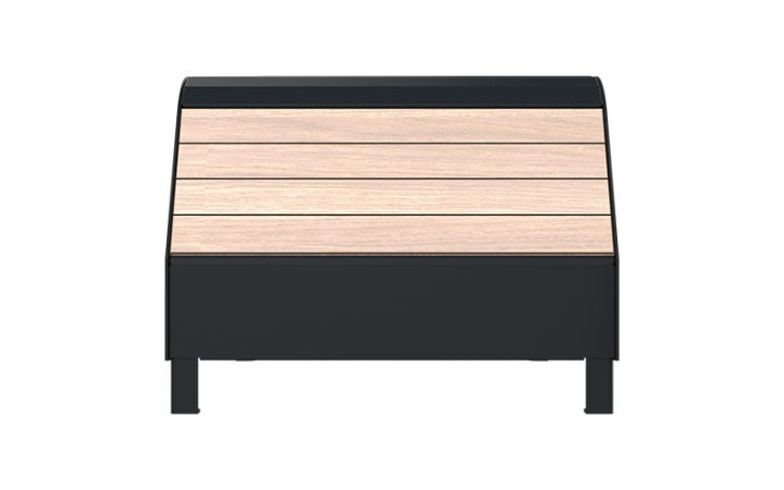 CHAISE LONGUE ROBRI ACIER ET COMPACT
TRANSAT DESIGN POUR ENTREPRISE
BAIN DE SOLEIL MODERNE POUR TERRASSE