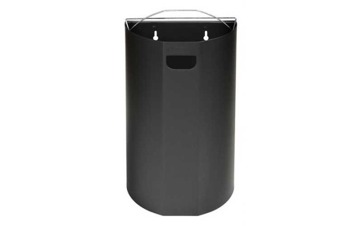 COLLECTEUR MURAL DEMI LUNE EN ACIER
POUBELLE EXTERIEUR POUR PARKING OU ESPACE PUBLIC
CORBEILLE MURALE D’EXTÉRIEUR