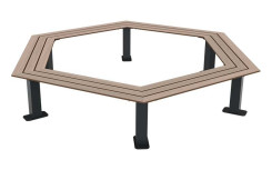 BANQUETTE VINI EN ACIER ET BOIS COMPACT
MOBILIER URBAIN ENTOURAGE D'ARBRE MODERNE ET DESIGN