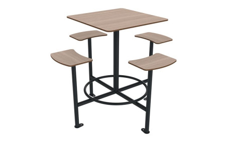 TABLE HAUTE MANGE DEBOUT KODA ACIER ET BOIS COMPACT POUR PROFESSIONNEL
MOBILIER URBAIN DESIGN EN METAL ET BOIS COMPACT