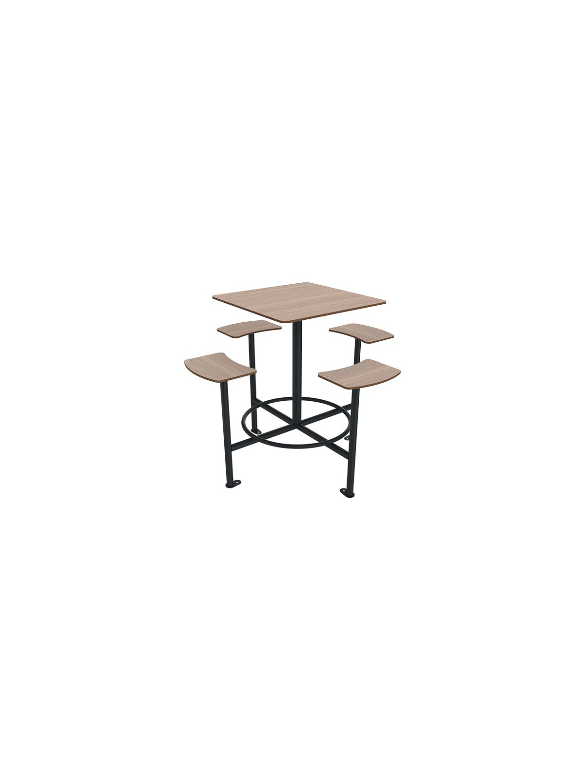 TABLE HAUTE MANGE DEBOUT KODA ACIER ET BOIS COMPACT POUR PROFESSIONNEL
MOBILIER URBAIN DESIGN EN METAL ET BOIS COMPACT