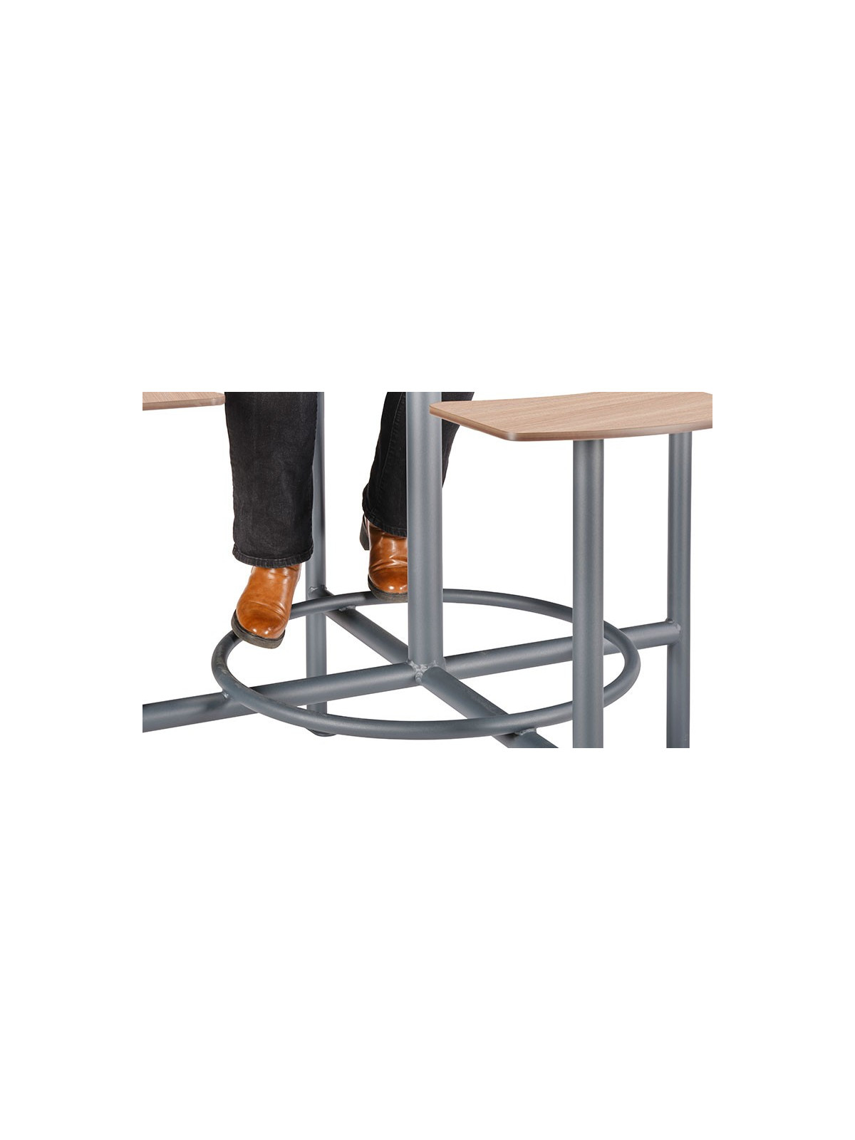 TABLE HAUTE MANGE DEBOUT KODA ACIER ET BOIS COMPACT POUR PROFESSIONNEL
MOBILIER URBAIN DESIGN EN METAL ET BOIS COMPACT