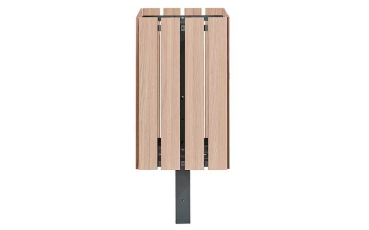 POUBELLE EXTÉRIEURE URBAINE TYREL ACIER ET COMPACT 110 L
CORBEILLE DE RUE GRANDE CAPACITÉ POUR ESPACE PUBLIC DE COLLECTIVITÉ