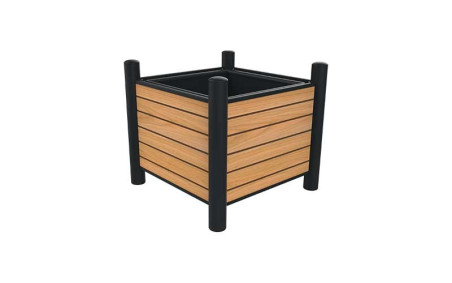 JARDINIÈRE URBAINE CARRÉE EREN ACIER ET BOIS COMPACT
BAC A PALMIER DESIGN ET MODERNE EREN ESPACE PUBLIC