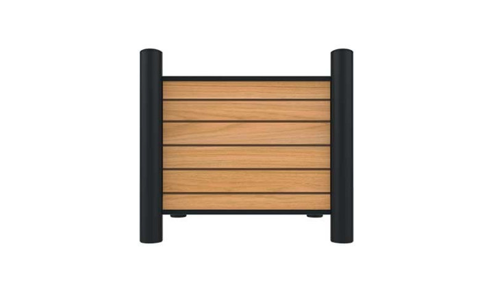 JARDINIÈRE URBAINE CARRÉE EREN ACIER ET BOIS COMPACT
BAC A PALMIER DESIGN ET MODERNE EREN ESPACE PUBLIC