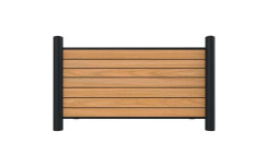 JARDINIÈRE RECTANGLE EREN ACIER ET BOIS COMPACT
FLEURISSEMENT URBAIN DE LA COLLECTIVITÉ
BAC A FLEUR MODERNE ESPACE PUBLIC