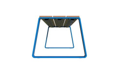 Banquette design pour enfant, Mobilier urbain PETIOT acier et compact