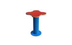 TABOURET EXTÉRIEUR LUDIQUE EN FLEUR PETIOT ACIER ET BOIS COMPACT
MOBILIER URBAIN POUR ÉCOLE