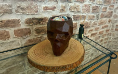 MINI POT ORIGAMI SQUELETTE 
POT DE FLEUR SKULL EN POLYÉTHYLÈNE DESIGN 
BAC A FLEUR INTÉRIEUR EXTERIEUR