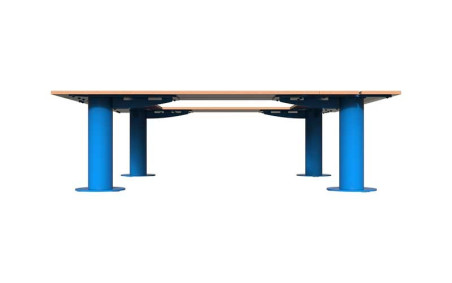 BANQUETTE CARREE POUR ENFANT PETIOT ACIER ET BOIS COMPACT
MOBILIER URBAIN LUDIQUE COLORÉ POUR ENFANT